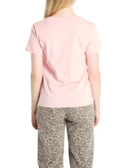 SS CN KRYSTAL TRIANGLE T-shirt manica corta borchie e strass