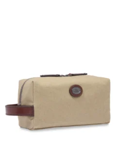 STORY Beauty case in pelle e canvas