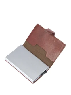 STORY UOMO Portacarte in pelle a scatto rfid