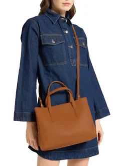 SWAP Borsa in pelle con tracolla