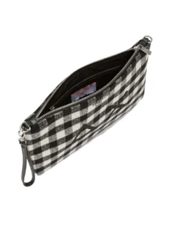 TARTAN Pochette con polisierina e tracolla