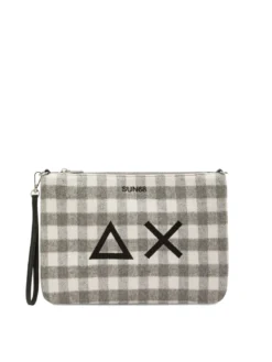 TARTAN Pochette con polisierina e tracolla