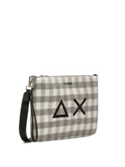 TARTAN Pochette con polisierina e tracolla
