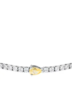 TESORI Bracciale in argento con zirconi
