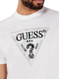 TRIANGLE T-shirt in cotone con stampa