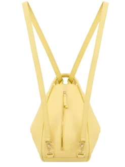 TRIO Zaino sacca in pelle nappa