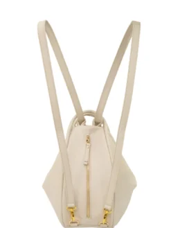 TRIO Zaino sacca in pelle nappa