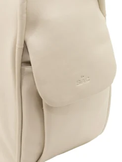 TRIO Zaino sacca in pelle nappa