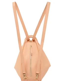TRIO Zaino sacca in pelle nappa