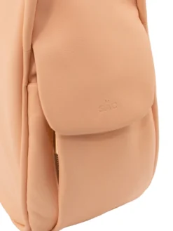 TRIO Zaino sacca in pelle nappa