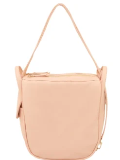 TRIO Zaino sacca in pelle nappa