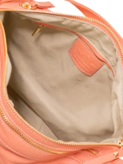 TRIO Zaino sacca in pelle nappa