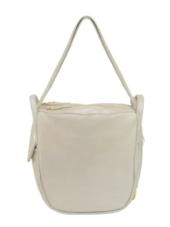 TRIO Zaino sacca in pelle nappa