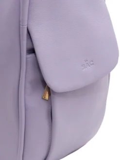TRIO Zaino sacca in pelle nappa