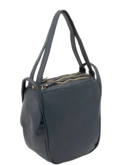 TRIO Zaino sacca in pelle nappa