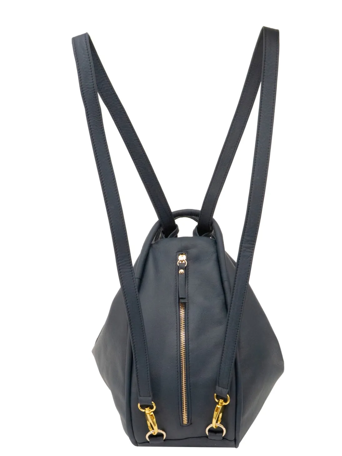 TRIO Zaino sacca in pelle nappa