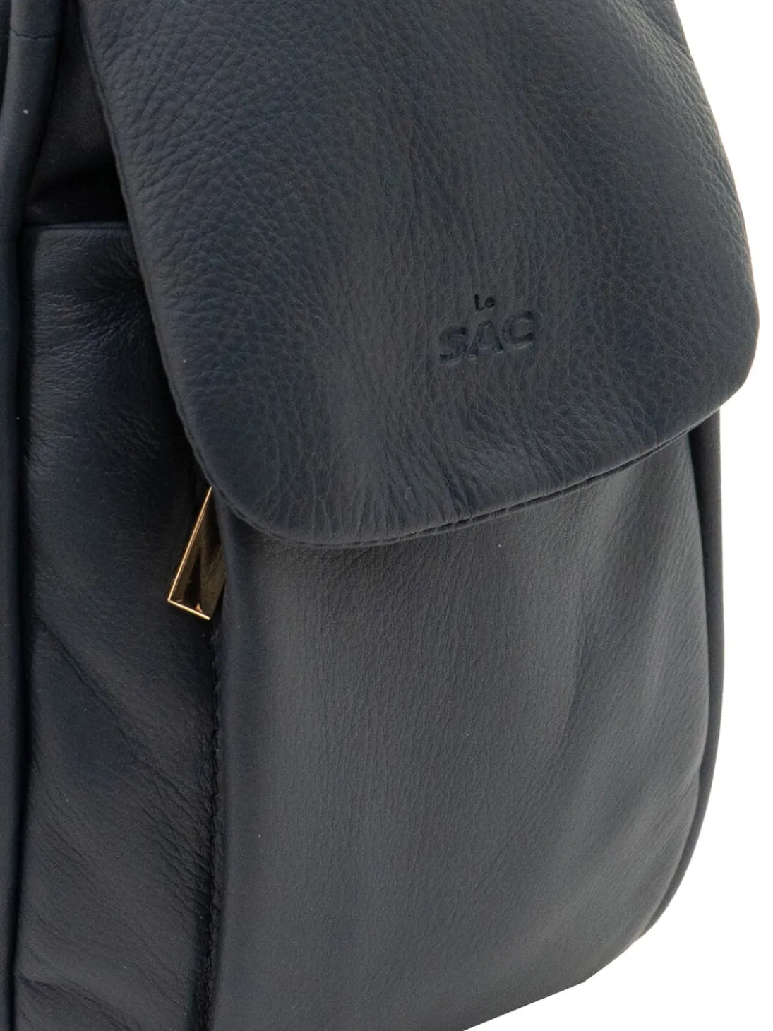 TRIO Zaino sacca in pelle nappa