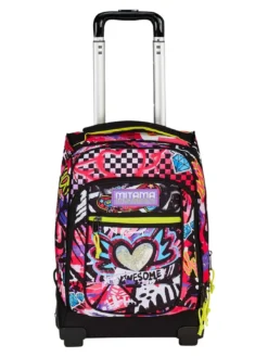 URBAN QUEEN Zaino trolley 2 ruote, fisso