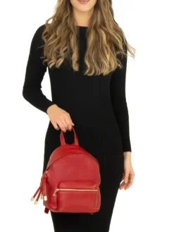 VANESSA Zaino in pelle dollaro
