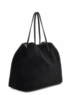 VICTORIA Borsa shopper teddy con pochette