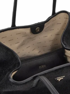 VICTORIA Borsa shopper teddy con pochette