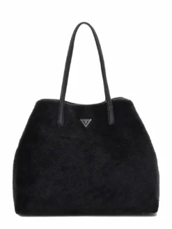 VICTORIA Borsa shopper teddy con pochette