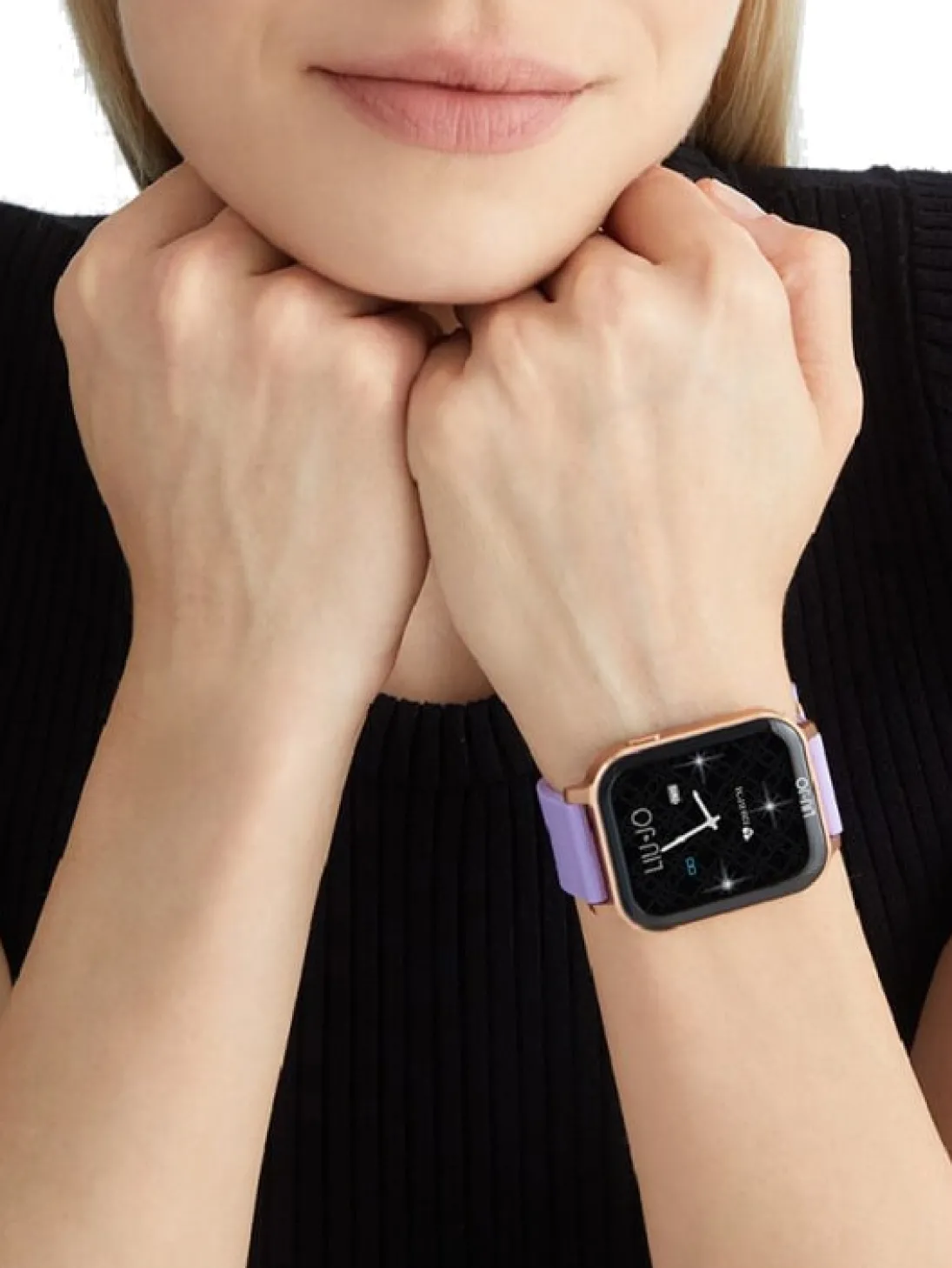VOICE ENERGY Orologio, smartwatch con cassa in silicone e alluminio