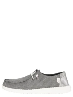 WENDY METALLIC SPARKLE Scarpa easy on in tessuto glitterato