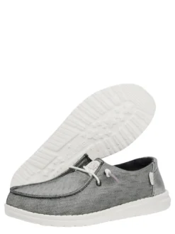 WENDY METALLIC SPARKLE Scarpa easy on in tessuto glitterato