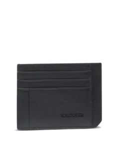 W137 Porta carte di credito piatto in pelle