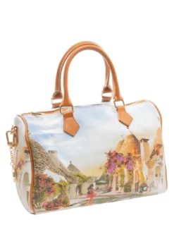 YESBAG Bauletto a mano, con tracolla