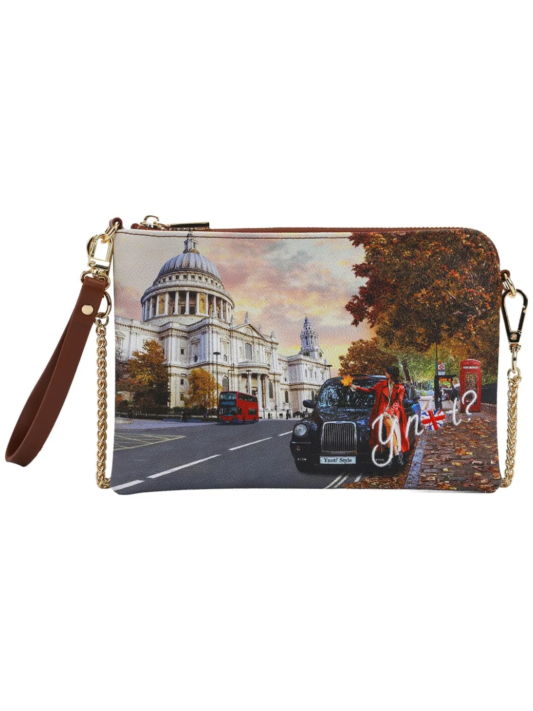 YESBAG Pochette a mano, con tracolla