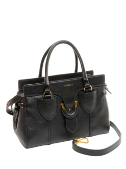 YORK Borsa a mano in pelle martellata