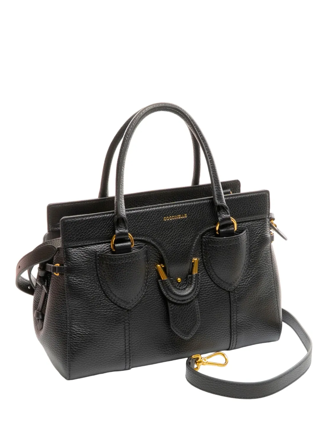 YORK Borsa a mano in pelle martellata